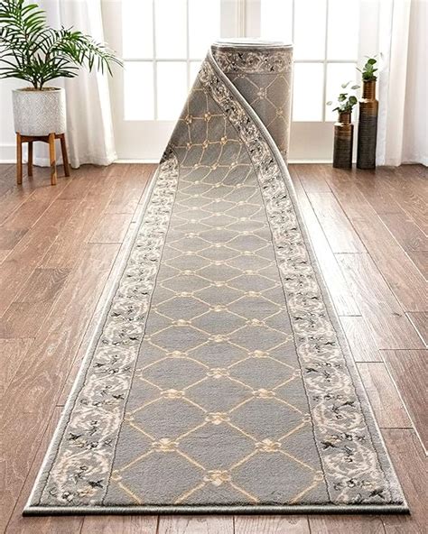 2&x27;82&x27; Custom Sizes Runner Rug 2&x27;x6&x27; Indoor Outdoor Utility Carpet,Area Rugs with Non Slip Rubber Backing for Hallway Kitchen Entryway Balcony Garage Stair. . Hall runners amazon